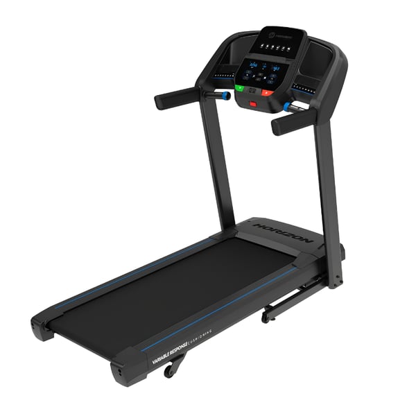 Fita de Correr Plegable Horizon Fitness T101 com Bluetooth FTMS e QuickDial